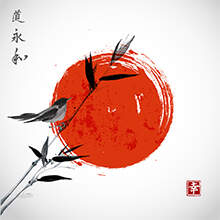 Фотообои в восточном стиле