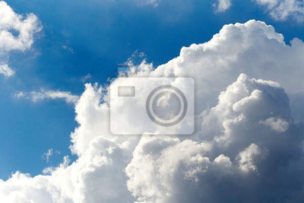 Фотообои с большим облаком