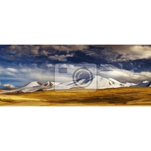 Фотообои на стену - пейзаж "Снежные вершины"