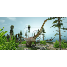 Фотообои для стен с динозавром