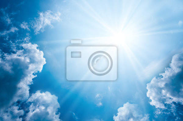 Фотообои - Солнце на небе артикул 10004144