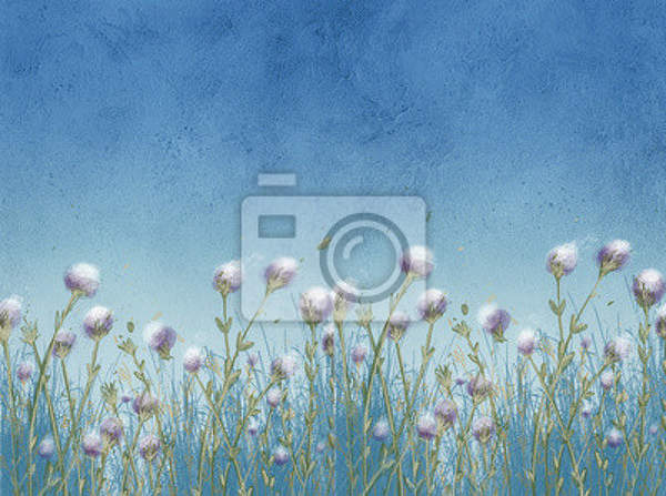 Фотообои - Полевые цветы артикул 10003793