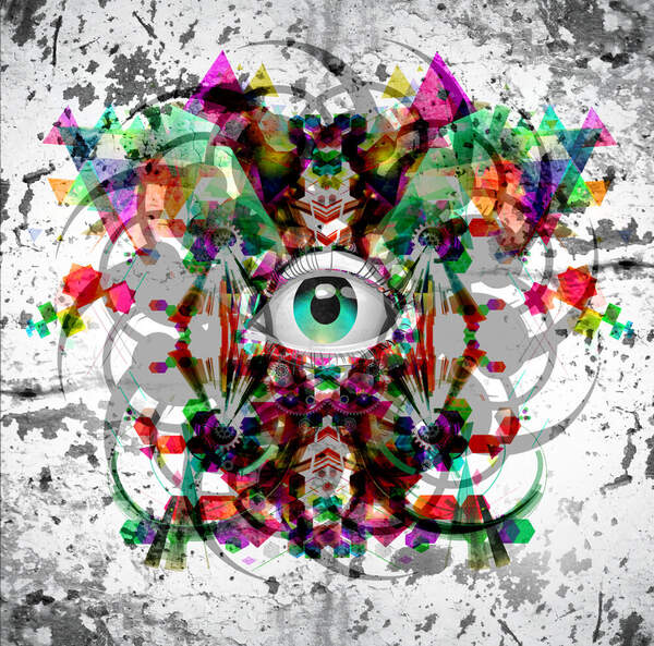 Абстракция "Глаз" артикул 10008481