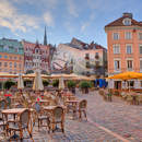 Фотообои - Кафе на улице