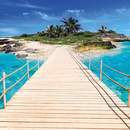 Фотообои - Тропический пирс