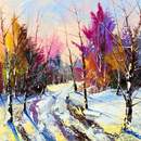 Арт-обои — Зимняя панорама