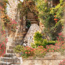 Старая каменная лестница - фотообои на стену