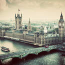 Винтажные фотообои с видом на Лондон